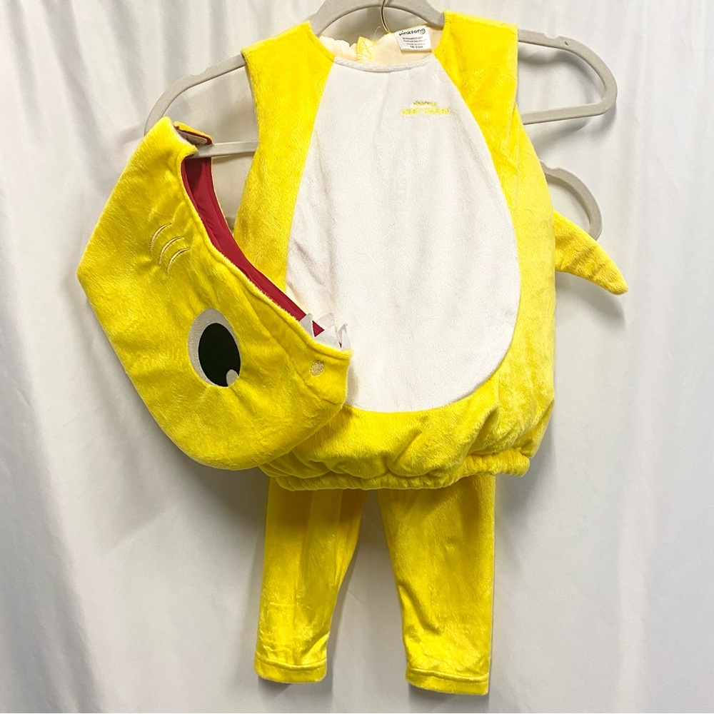 Baby Shark Yellow Toddler Halloween Costume 18-24 Months